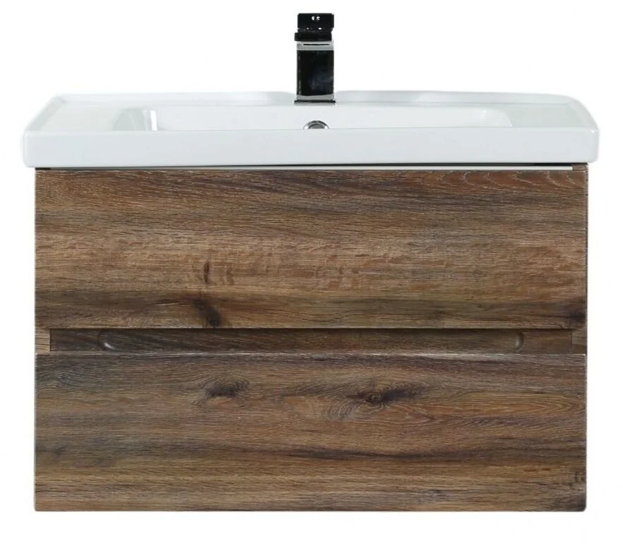Тумба под раковину Art&Max Techno AM-Techno-900-2C-SO-LW646 90 см (дуб бомонд лофт) подвесная