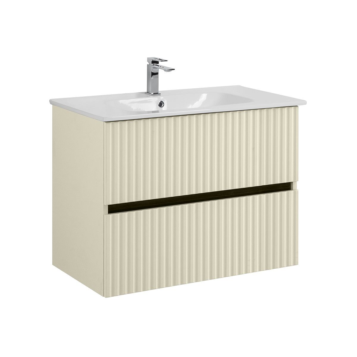 Тумба под раковину Art&Max Torino AM-TORINO-800-2C-SO-PA-P 80 см (палом) подвесная