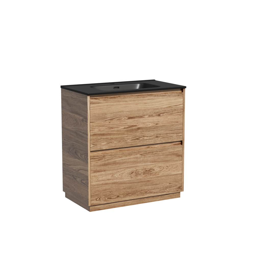 Тумба под раковину Sancos Libra Floor LB80FECH 80 см (дуб чарльстон) напольная