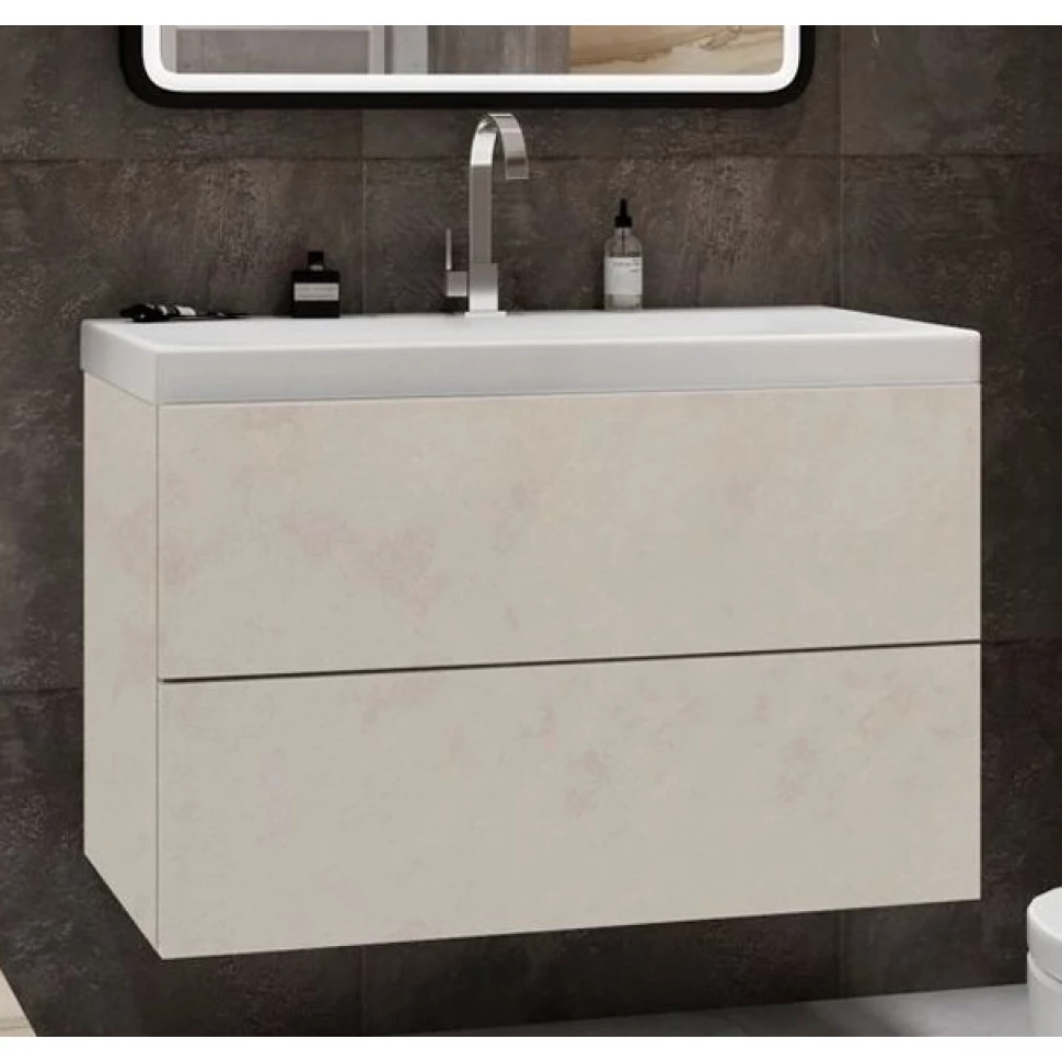 Тумба под раковину Art&Max Verona-Push AM-Verona-Push-800-2C-SO-Ven 80 см (венециано) подвесная