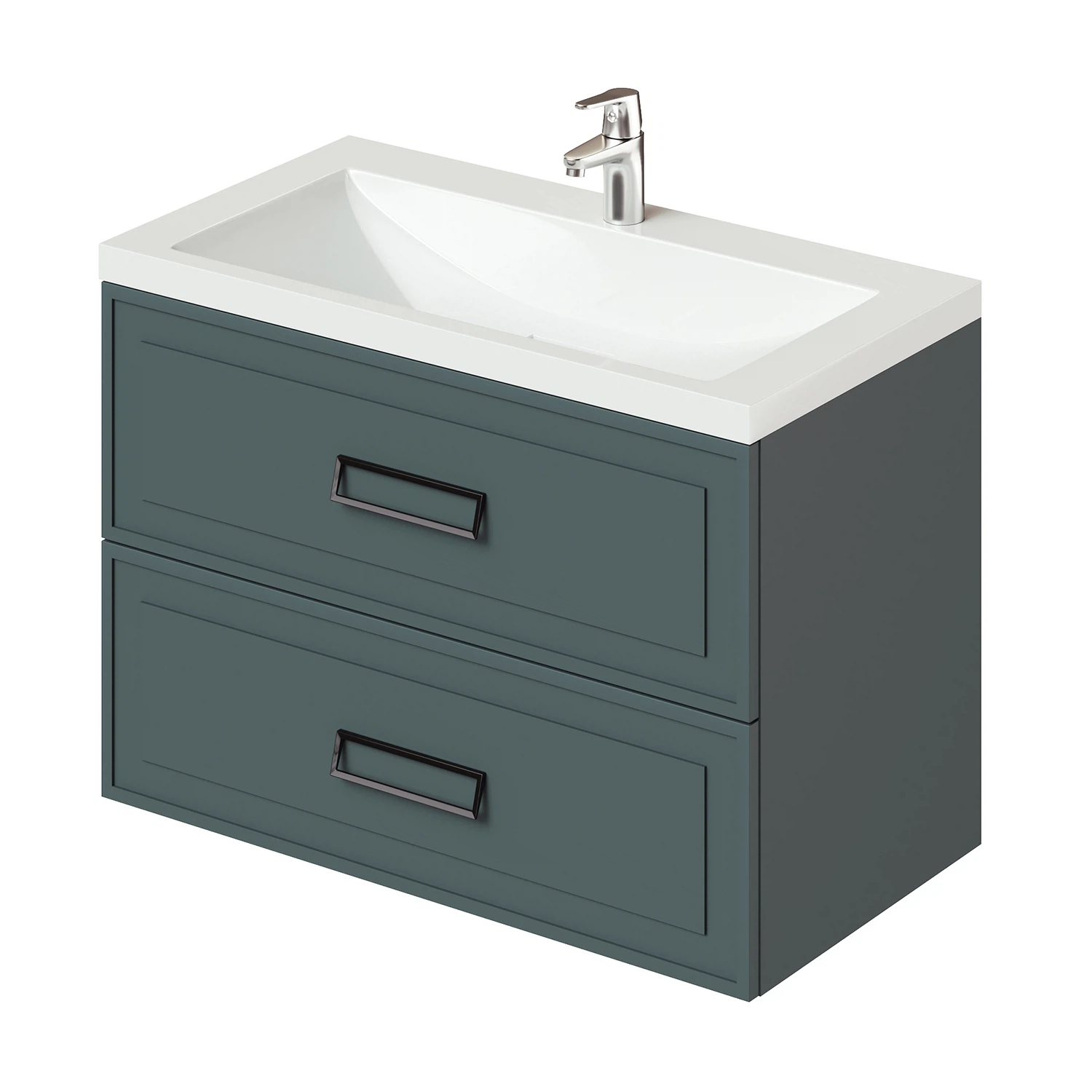 Тумба с раковиной Итана Pino 4657792957744 90 см (веллюто авокадо) подвесная