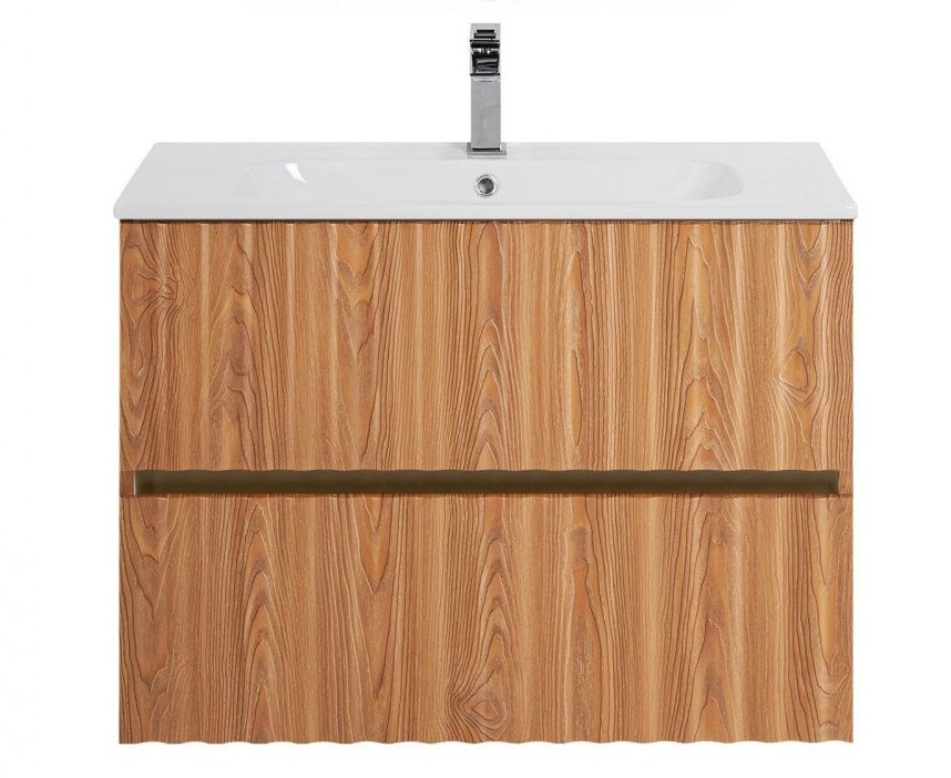 Тумба под раковину Art&Max Elegant AM-ELEGANT-800-2C-SO-BR-P 80 см (бран) подвесная