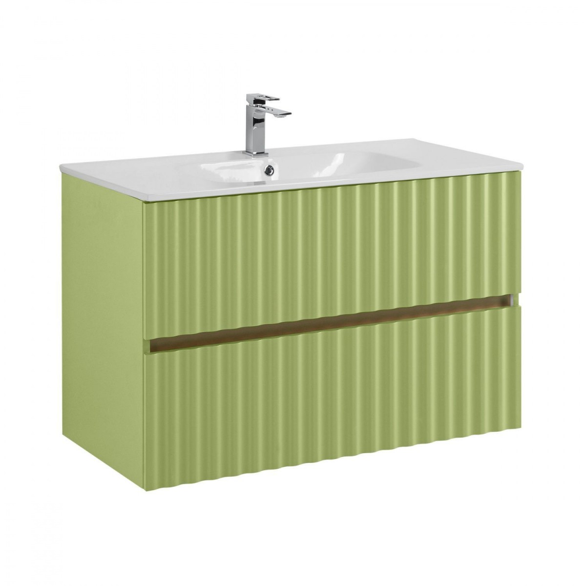 Тумба под раковину Art&Max Elegant AM-ELEGANT-900-2C-SO-MN-P 90 см (мята) подвесная