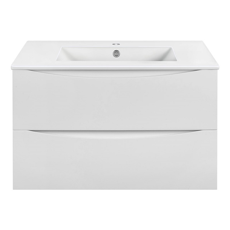 Тумба под раковину Vincea Mia VMC-2MC800GW 80 cм (G.White) подвесная