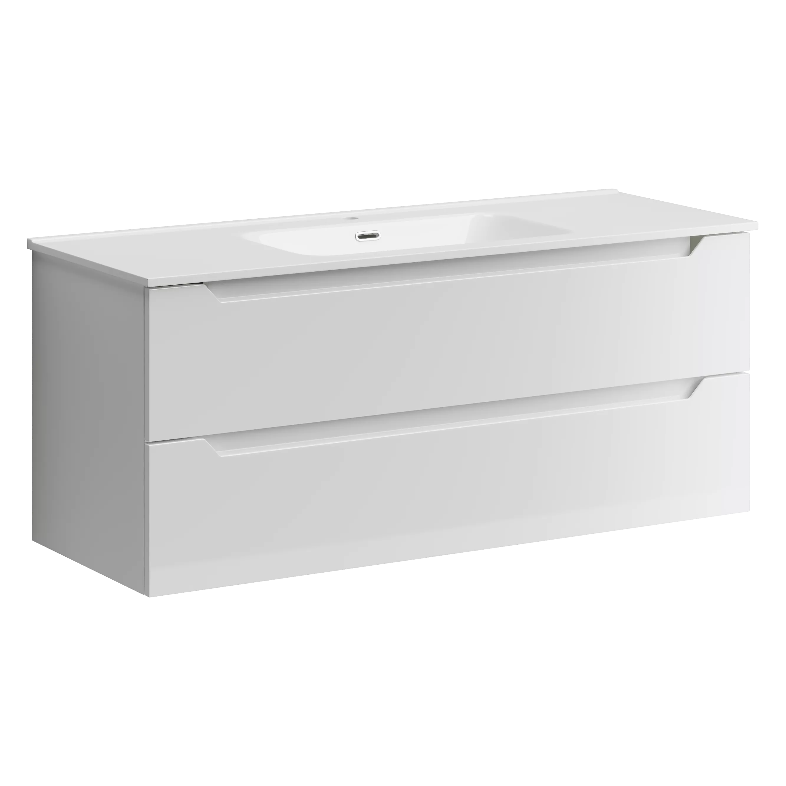 Тумба под раковину Sancos Norma 2.0 NR2.0120-1W 120 см (белый) подвесная