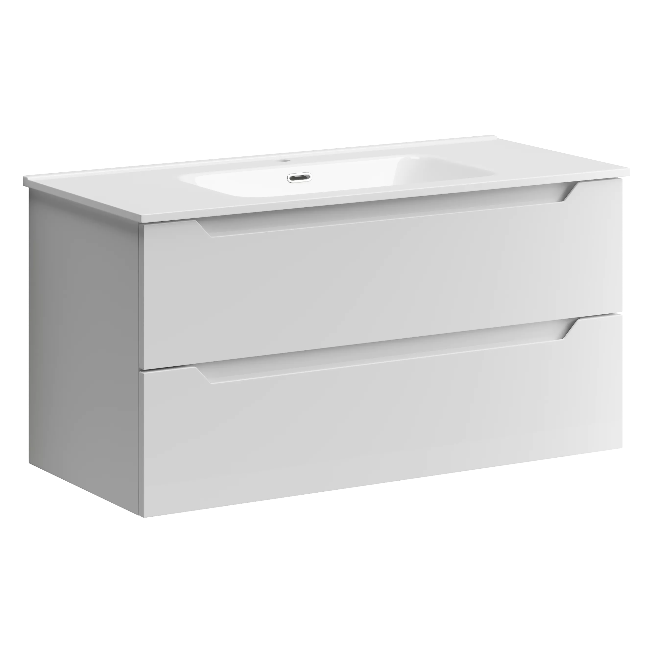 Тумба под раковину Sancos Norma 2.0 NR2.0100W 100 см (белый) подвесная