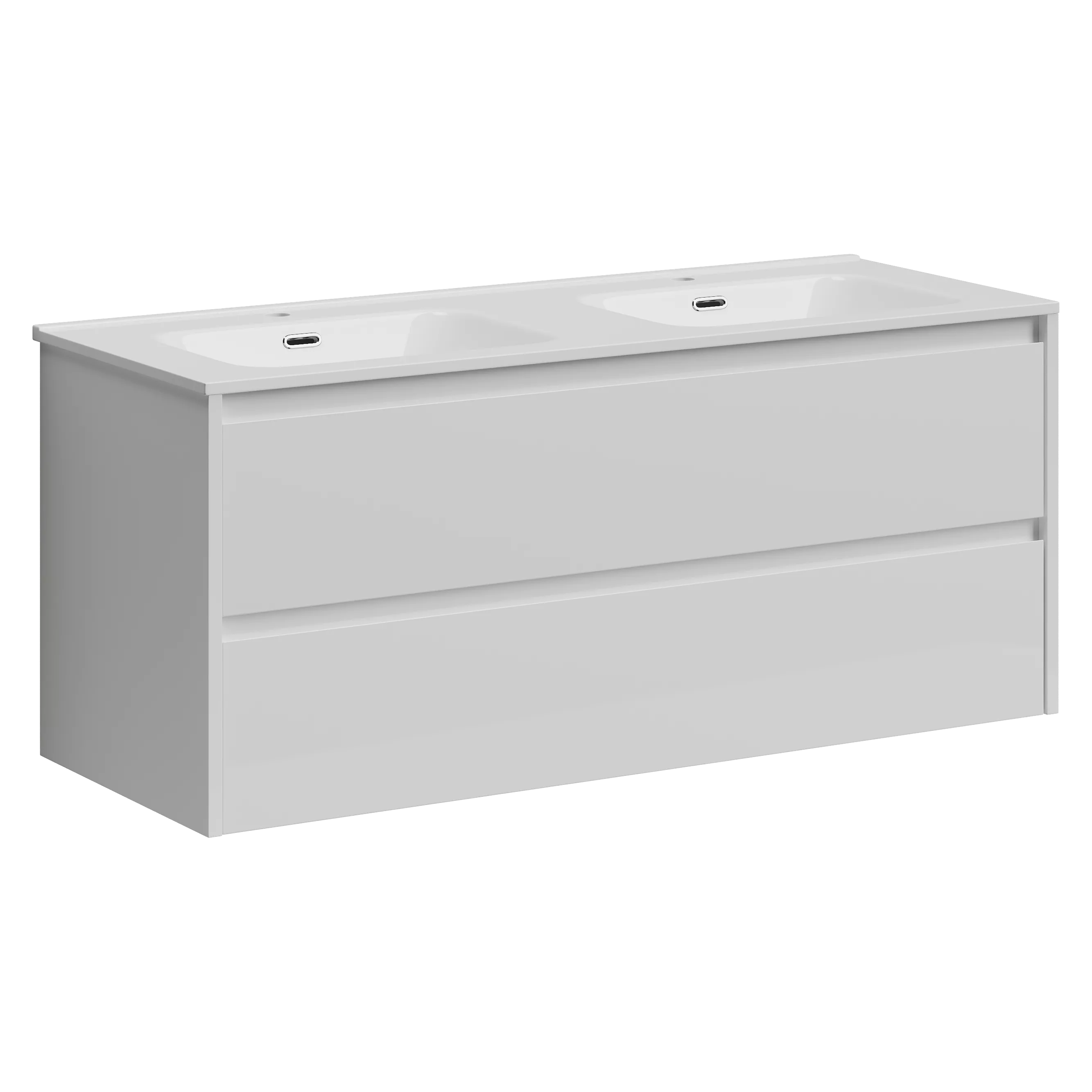 Тумба под раковину Sancos Libra LB120-2W 120 см (белый) подвесная