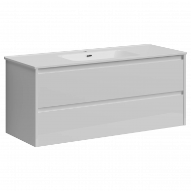 Тумба под раковину Sancos Libra LB120-1W 120 см (белый) подвесная