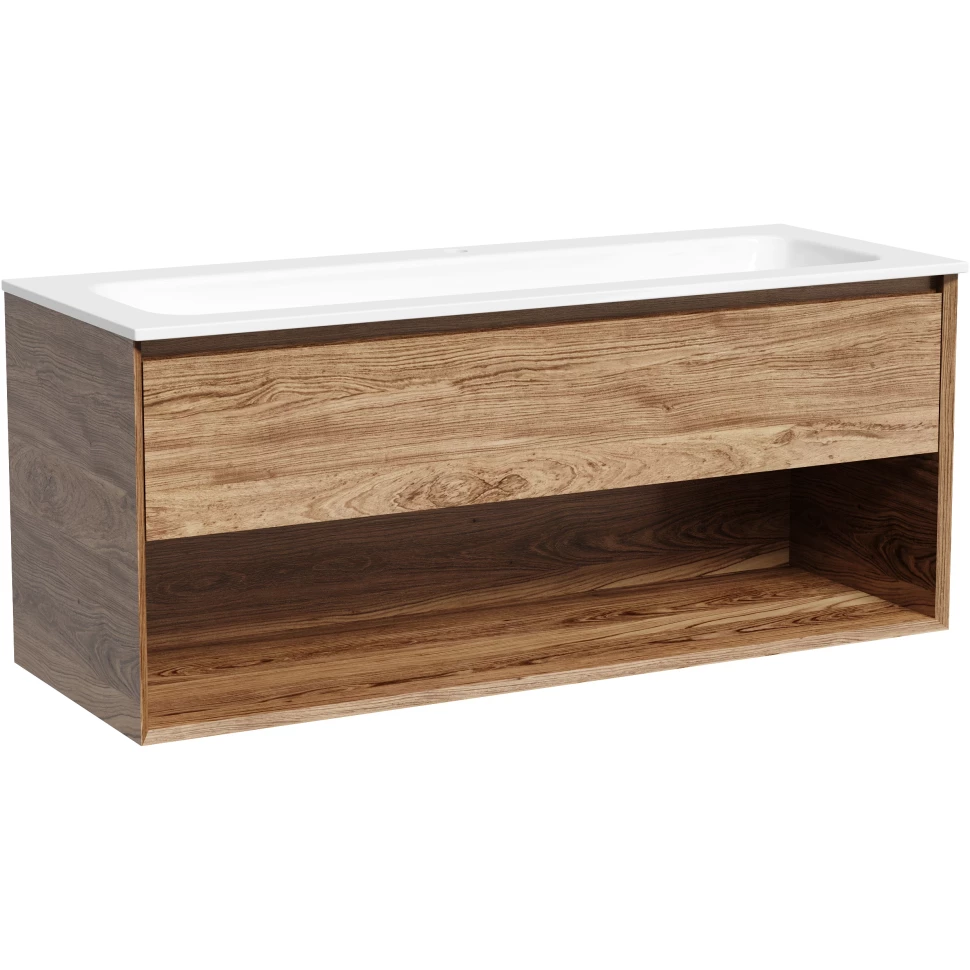 Тумба под раковину Sancos Marmi 1.0 MR1.0120ECH 120 см (дуб чарльстон) подвесная