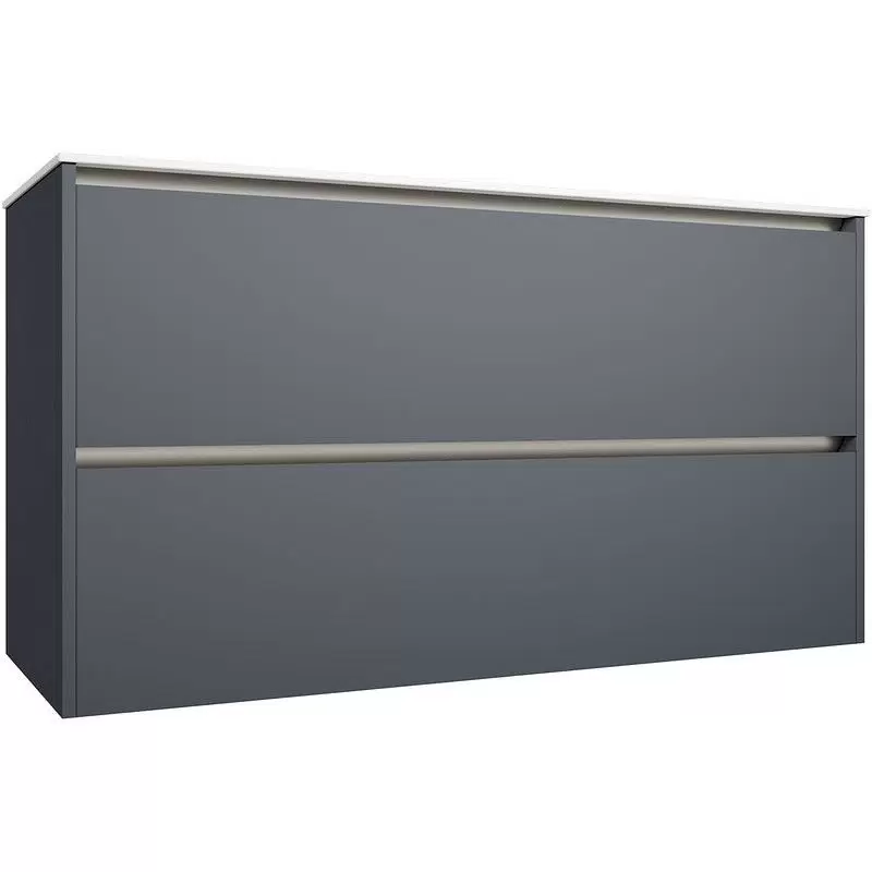 Тумба под раковину Allen Brau Activity 1.34015.BGM 120 см (синий матовый/олива браш) LED подвесная