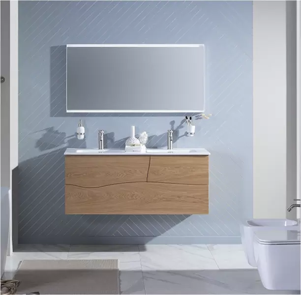 Тумба под раковину Allen Brau Glority 1.35004.NW 120 см (дуб антик) подвесная