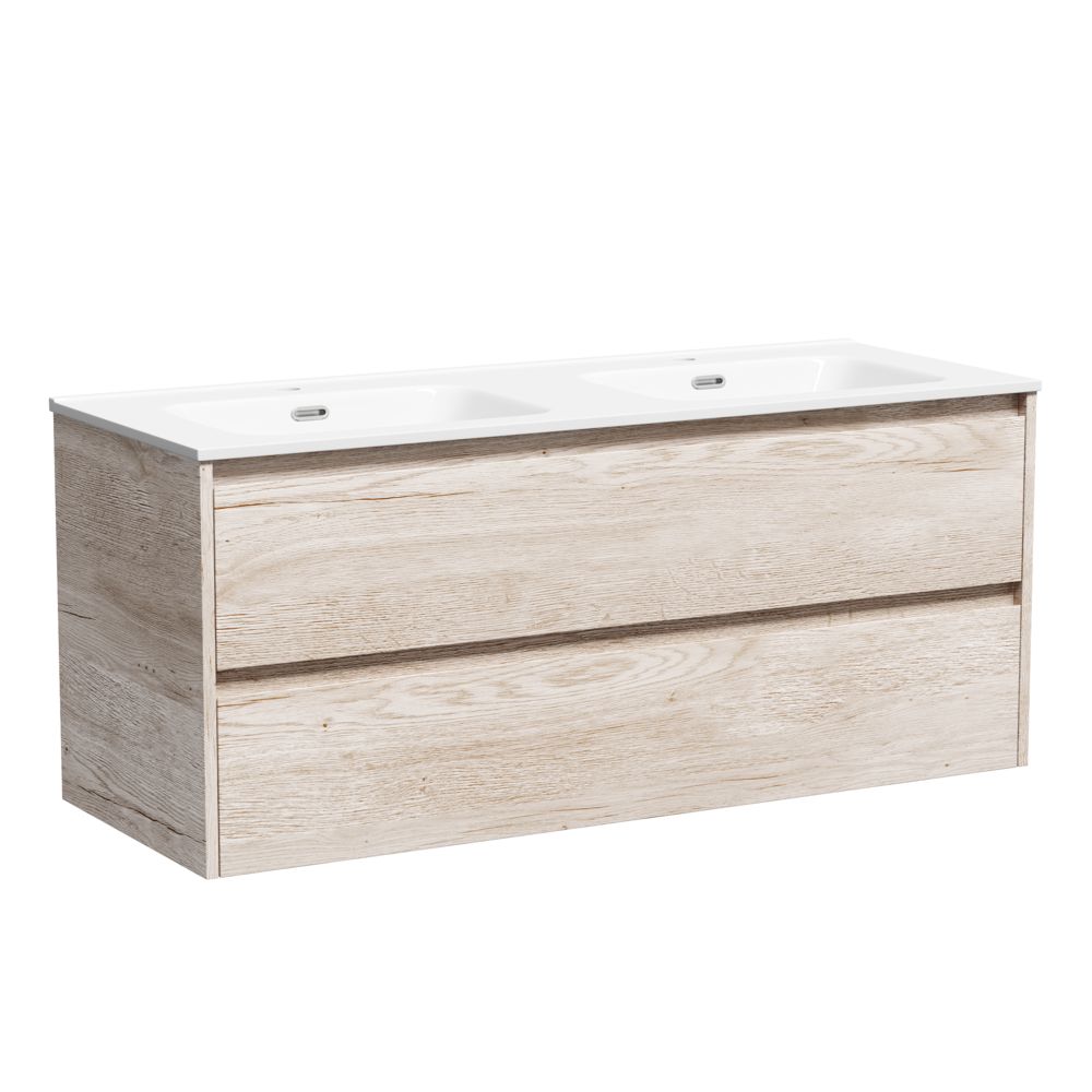 Тумба под раковину Sancos Libra LB120-2EG 120 см (дуб галифакс) подвесная