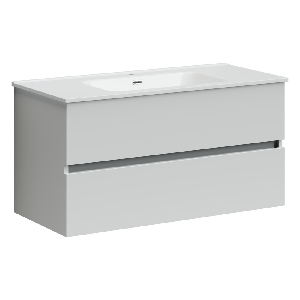 Тумба под раковину Sancos Urban UR100W 100 см (белый) подвесная