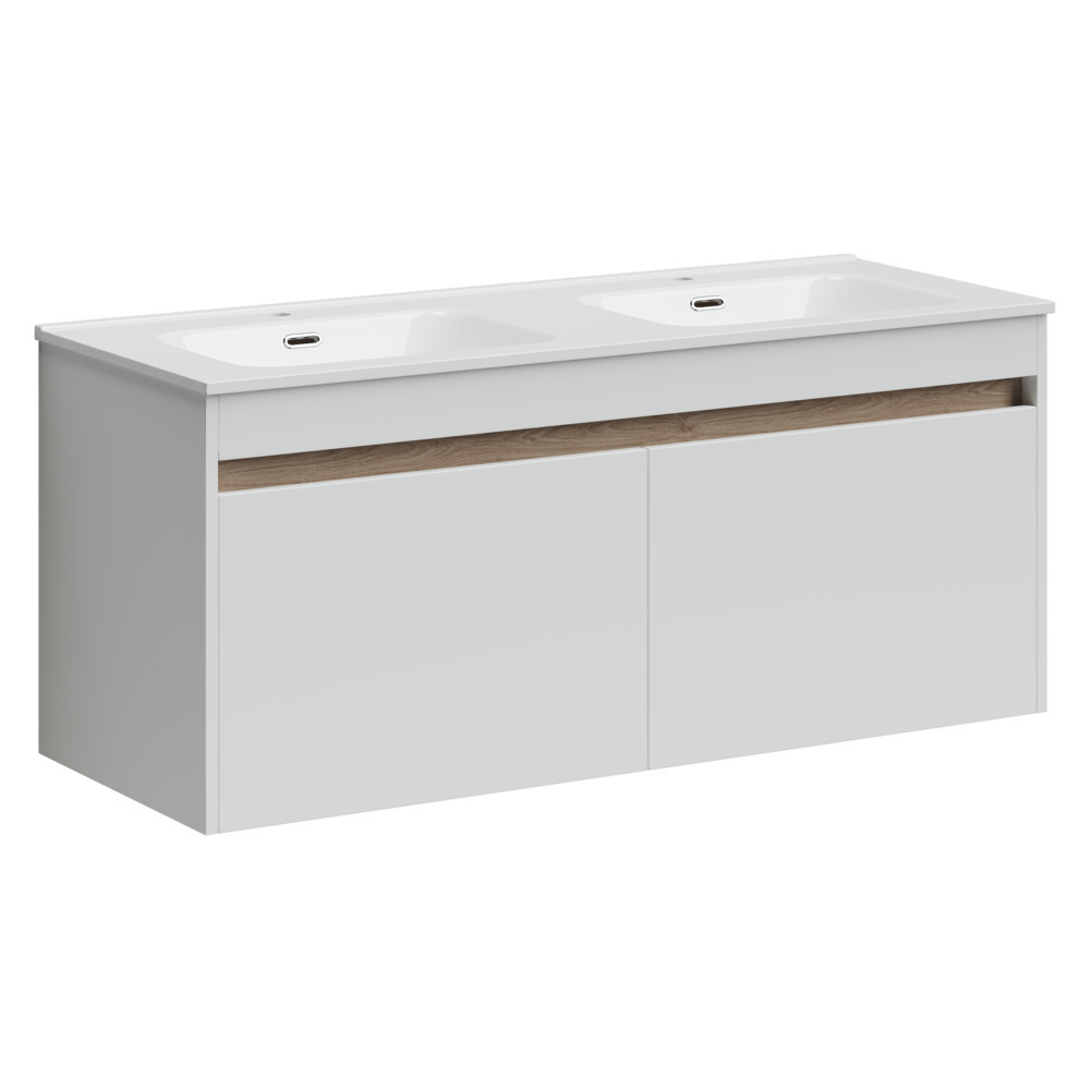 Тумба под раковину Sancos Smart SM120-2W 120 см (белый) подвесная