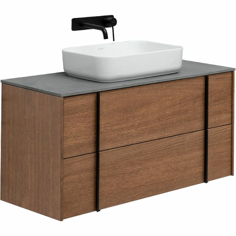 Тумба под раковину Allen Brau Reality 1.32007.NO 100 см (дуб) подвесная