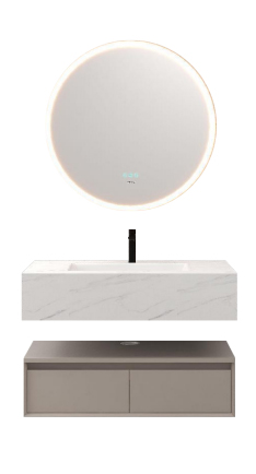 Тумба со столешницей Arrow ADGMD10G4035WF-DJA 100 см (хаки меламин) подвесная