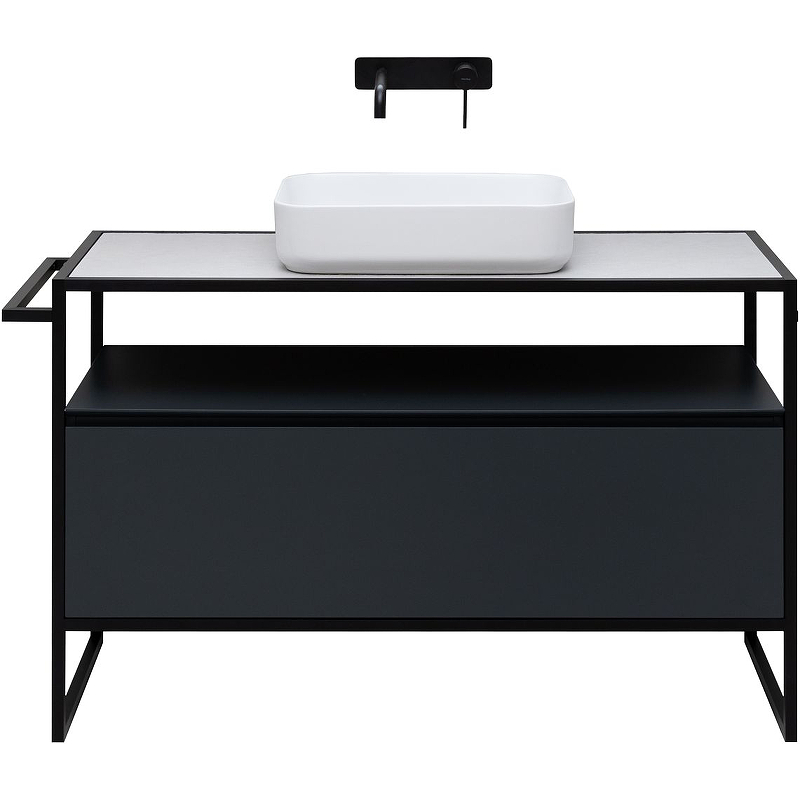 Тумба под раковину Allen Brau Priority 1.31004.AM 120 см (антрацит матовый) напольная