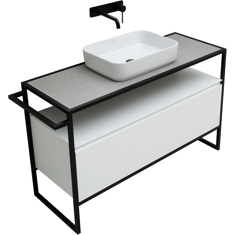 Тумба под раковину Allen Brau Priority 1.31004.WM 120 см (белый матовый) напольная