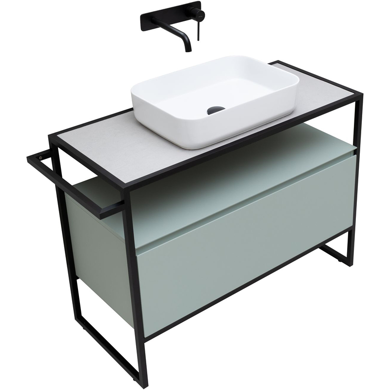 Тумба под раковину Allen Brau Priority 1.31003.PWM 100 см (папирус матовый) напольная