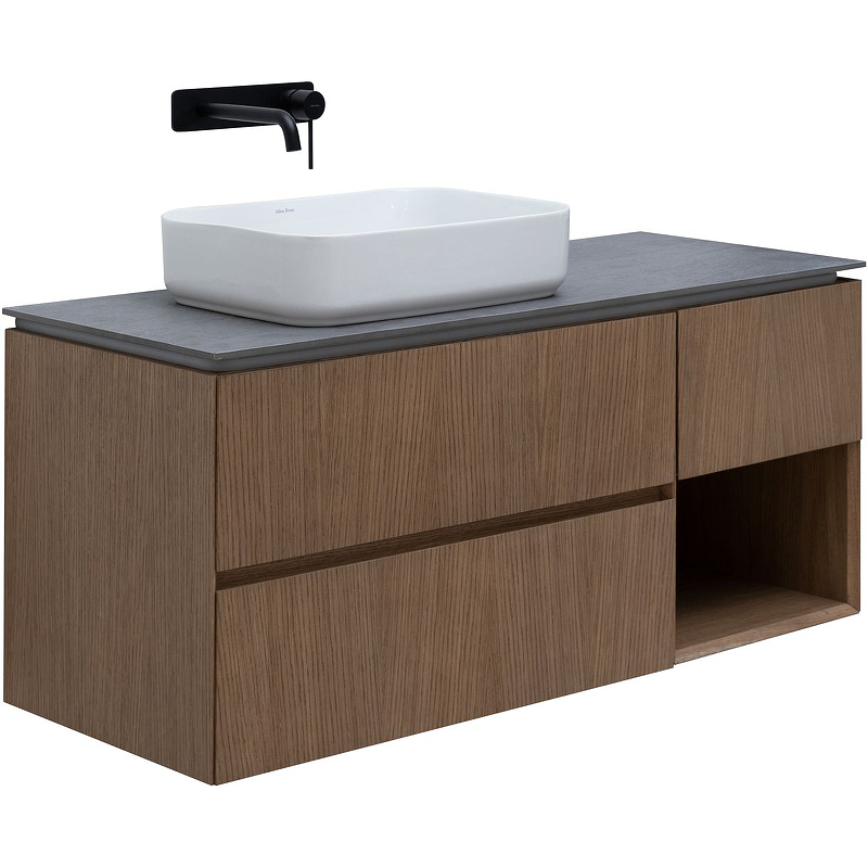 Тумба под раковину Allen Brau Infinity 1.21005.NO 120 см (дуб) подвесная L