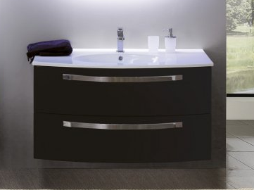 Тумба под раковину Cezares Comfort 42194 100 см (чёрный) подвесная