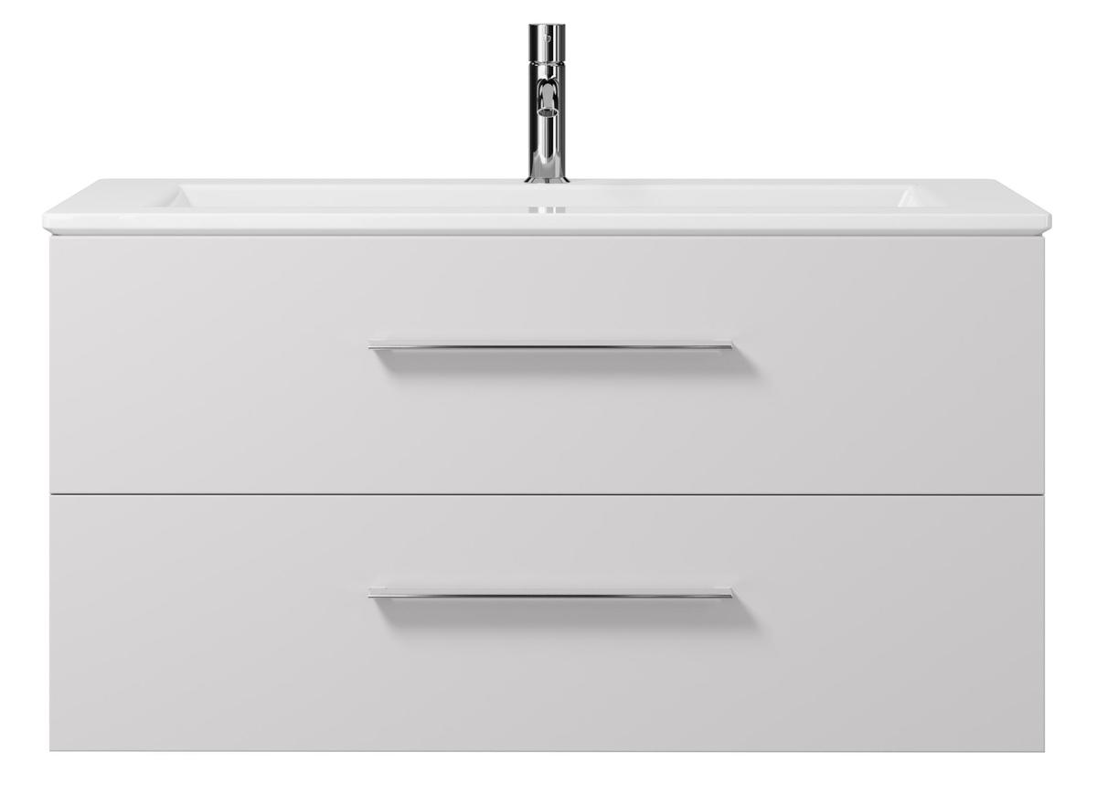 Тумба под раковину Creto Ares 100 белая 10-1105W