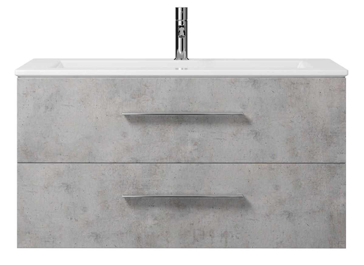 Тумба под раковину Creto Ares 100 серый 10-1105B