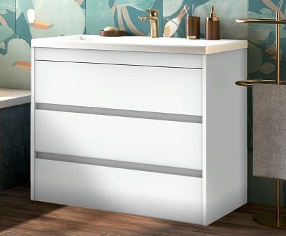 Тумба под раковину Art&Max Family FAMILY-1000-3C-PIA-BL 100 см (белый)