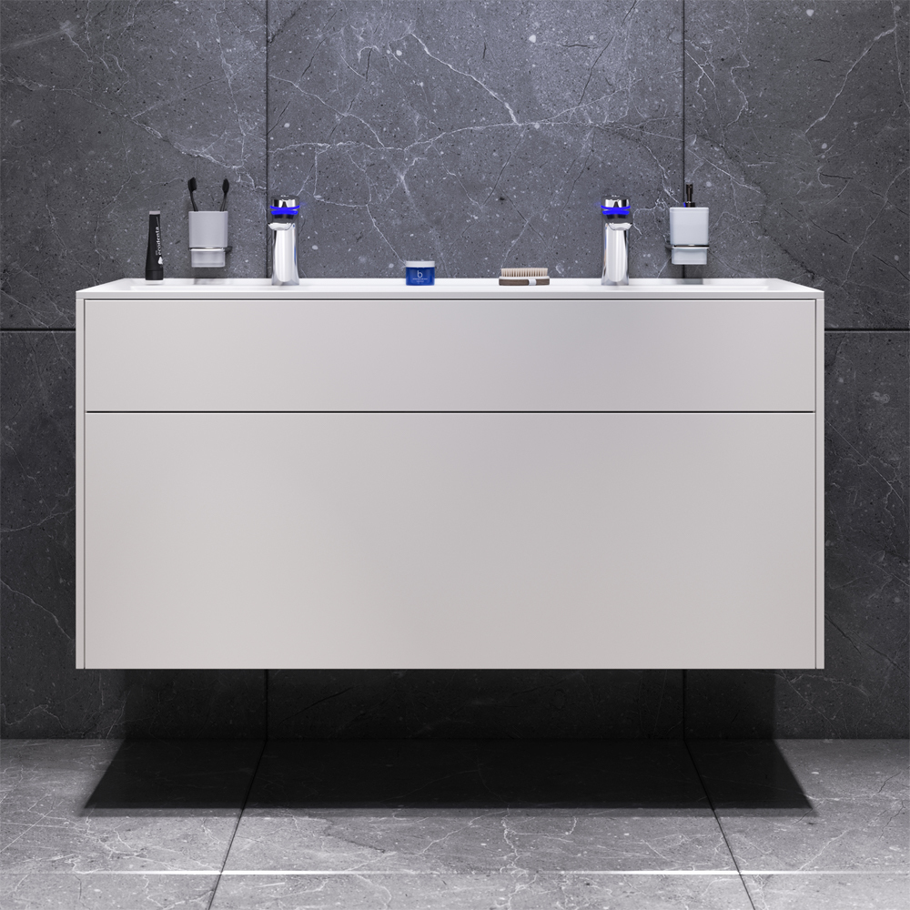 Тумба под раковину AM.PM Inspire 2.0 M50AFHX1203WM 120 см (белый матовый)