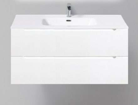 Тумба под раковину Belbagno ETNA-1000-2C-SO-BO-P 100 см (белый матовый) подвесная