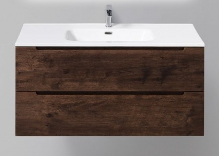 Тумба под раковину Belbagno ETNA-1000-2C-SO-RW-P 100 см (коричневый) подвесная