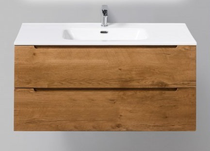 Тумба под раковину Belbagno ETNA-1000-2C-SO-RN-P 100 см (светло-коричневый) подвесная