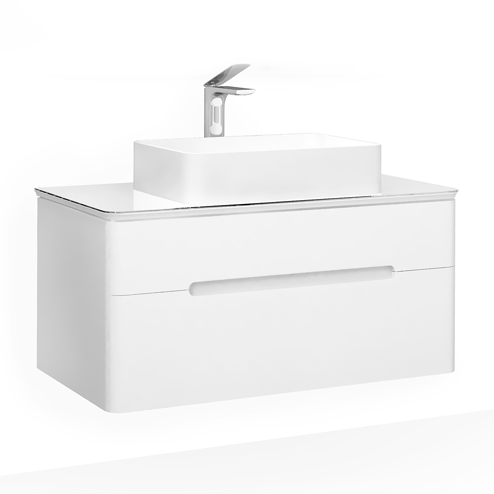 Тумба под раковину Jorno Bosko Bos.01.100/P/W 100 см (белый)