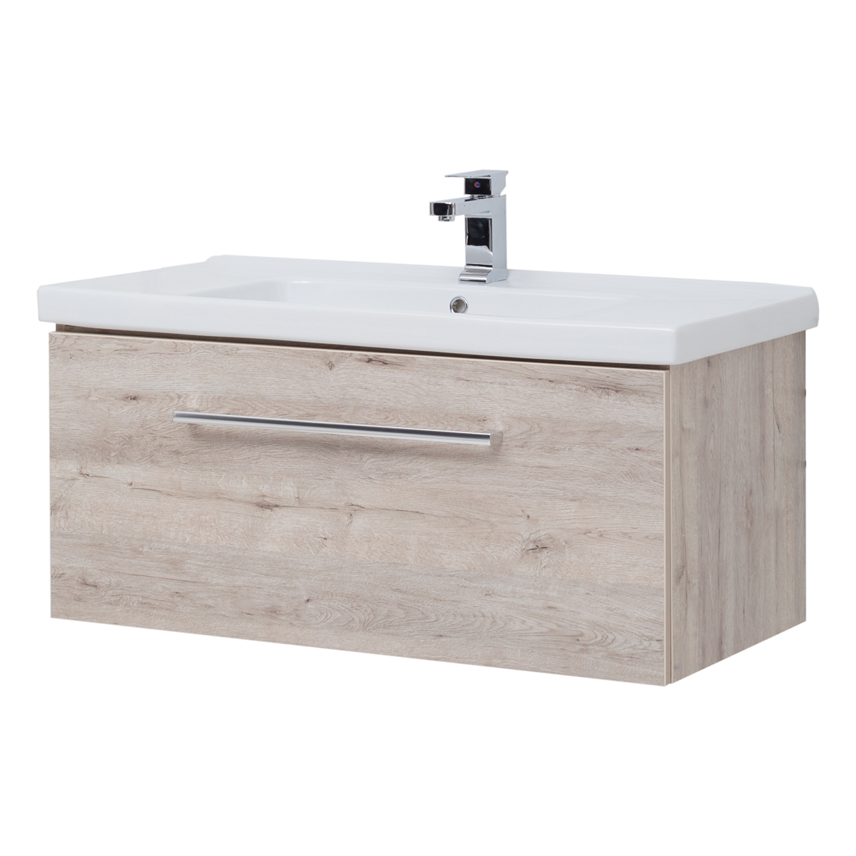 Тумба под раковину Dreja Big Inn 100 см (дуб кантри) подвесная