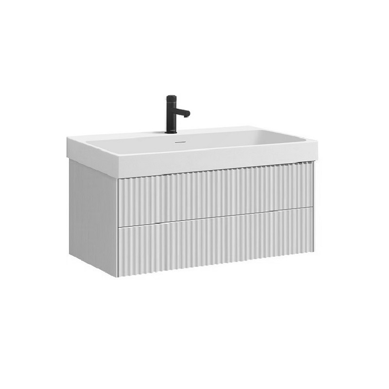Тумба под раковину Belux Сиртаки НП 120-02 4810924269775 120 см (белый глянцевый) подвесная
