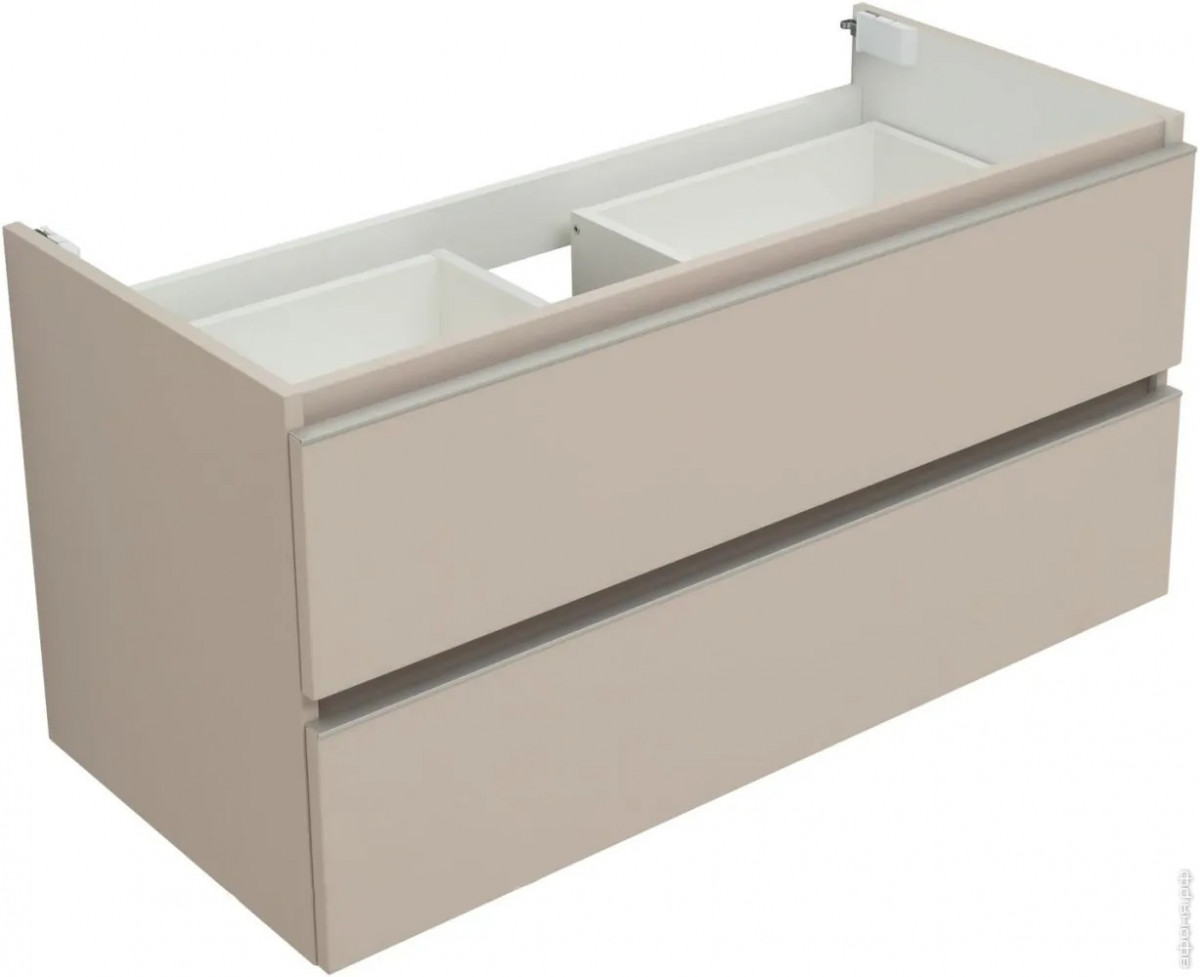 Тумба под раковину Aquanet Вега 329581 100 см (бежевый) подвесная