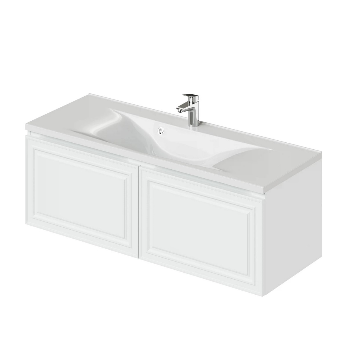 Тумба с раковиной Итана Verona 2.0 4657828217255 120 см (бланж) подвесная