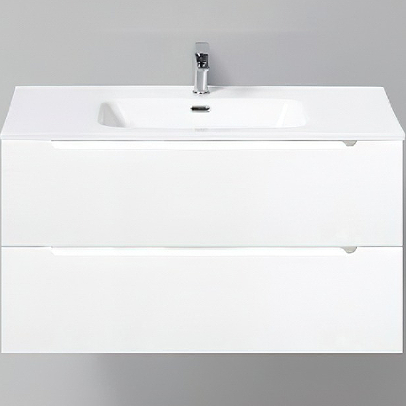 Тумба под раковину Belbagno ETNA-1000-2C-SO-BL-P 100 см (белый) подвесная