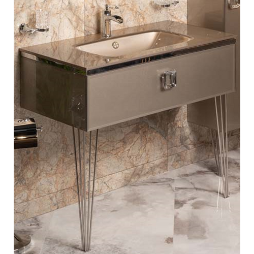 Тумба под раковину ArmadiArt Lucido 770-100-D 100 см (дельмар)