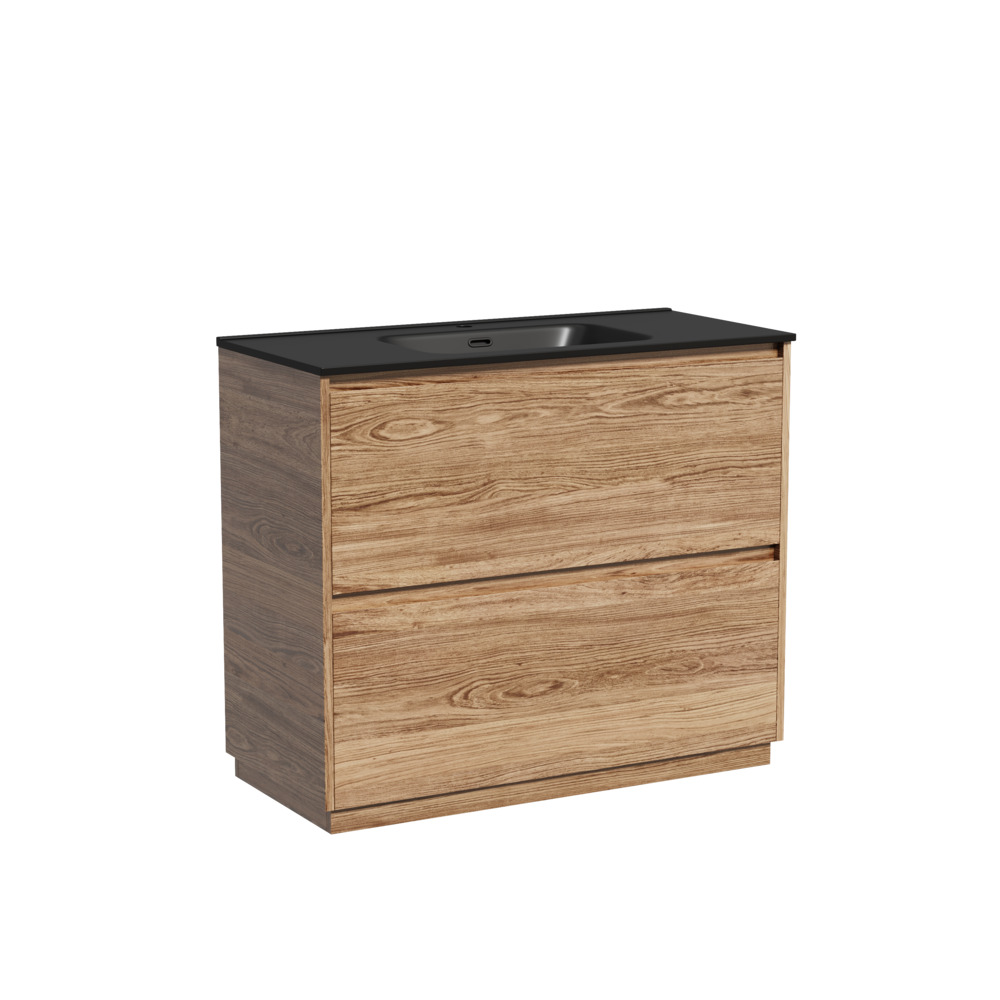 Тумба под раковину Sancos Libra Floor LB100FECH 100 см (дуб чарльстон) напольная