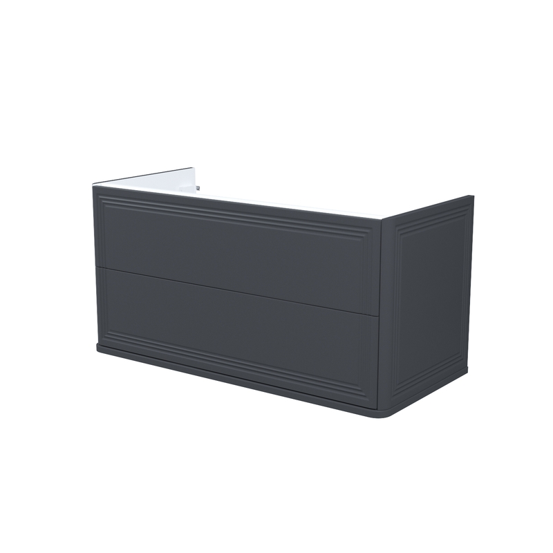 Тумба под раковину IDDIS Oxford Neo OXN10D0i95 100 см (темно-серый) подвесная