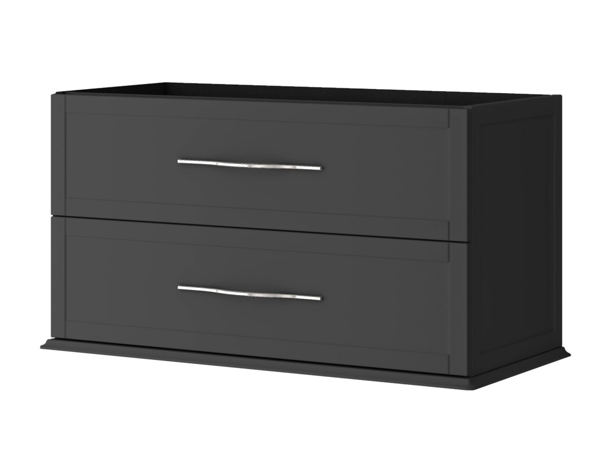 Тумба под раковину Cezares Tiffany 54952 100 см (чёрный матовый) подвесная