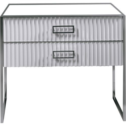 Тумба под раковину ArmadiArt Monaco 867-100-WCR 100 см (белый/хром)