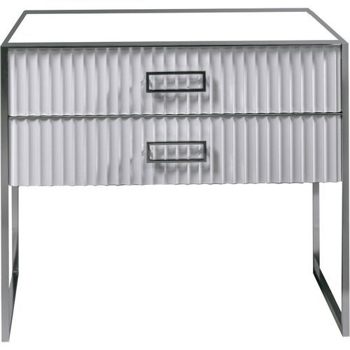 Тумба под раковину ArmadiArt Monaco 866-100-WCR 100 см (белый/хром)