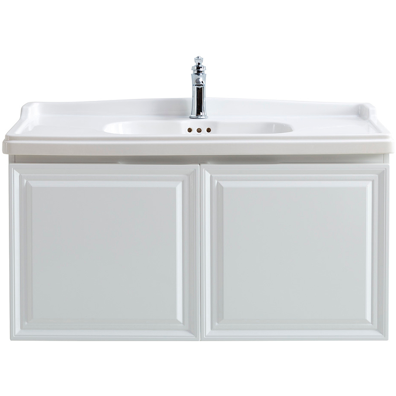 Тумба под раковину Cezares Giubileo GIUBILEO-1000-2A-SC-BL 100 см (белый) подвесная