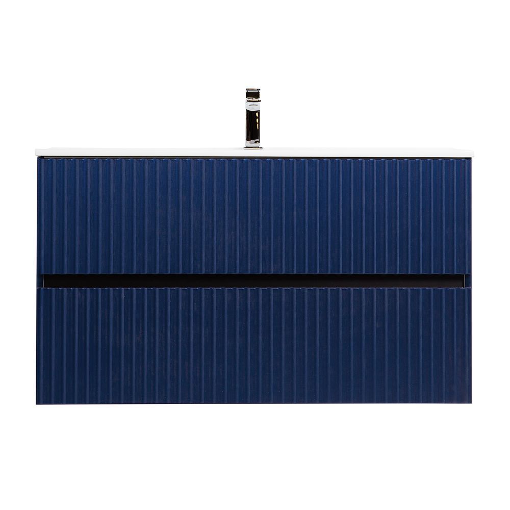 Тумба под раковину Art&Max Torino AM-TORINO-1000-2C-SO-SA-P 100 см (сапфир) подвесная