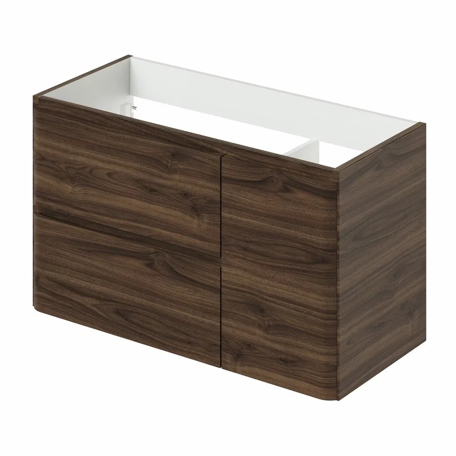Тумба под раковину Итана Roberto 4657834371149 100 см (орех пекан шоколад стронг) подвесная