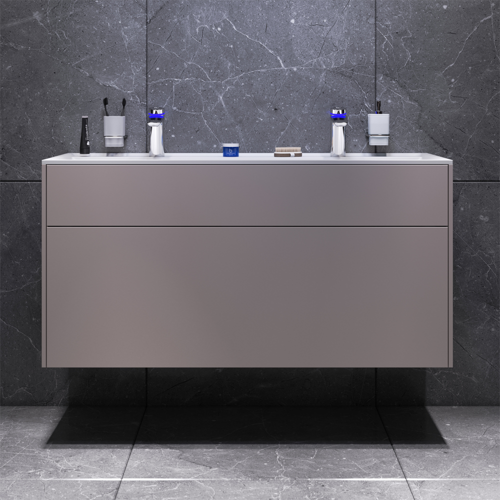 Тумба под раковину AM.PM Inspire 2.0 M50AFHX1203EGM 120 см (серый матовый)