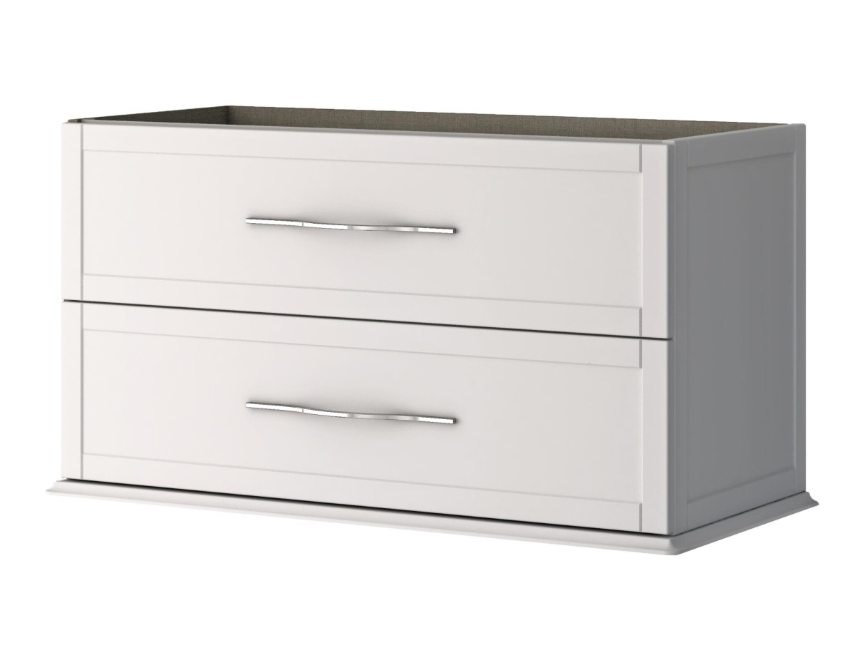 Тумба под раковину Cezares Tiffany 54951 100 см (белый матовый) подвесная