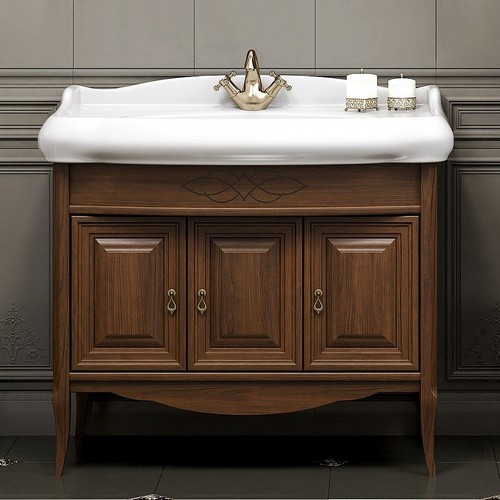 Тумба под раковину Opadiris Лоренцо Z0000007095 100 см (светлый орех) напольная